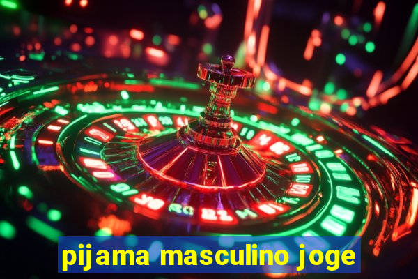 pijama masculino joge